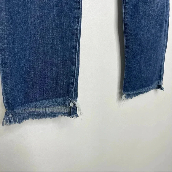 Kut From the Kloth Emma Straight Leg Fringe Jeans Size 8 - Picture 5 of 9